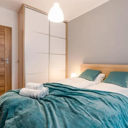 Apartament Krynicka Z Parkingiem, Morze 3,5km شقة