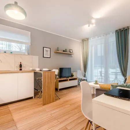 شقة Apartament Krynicka Z Parkingiem, Morze 3,5km *
